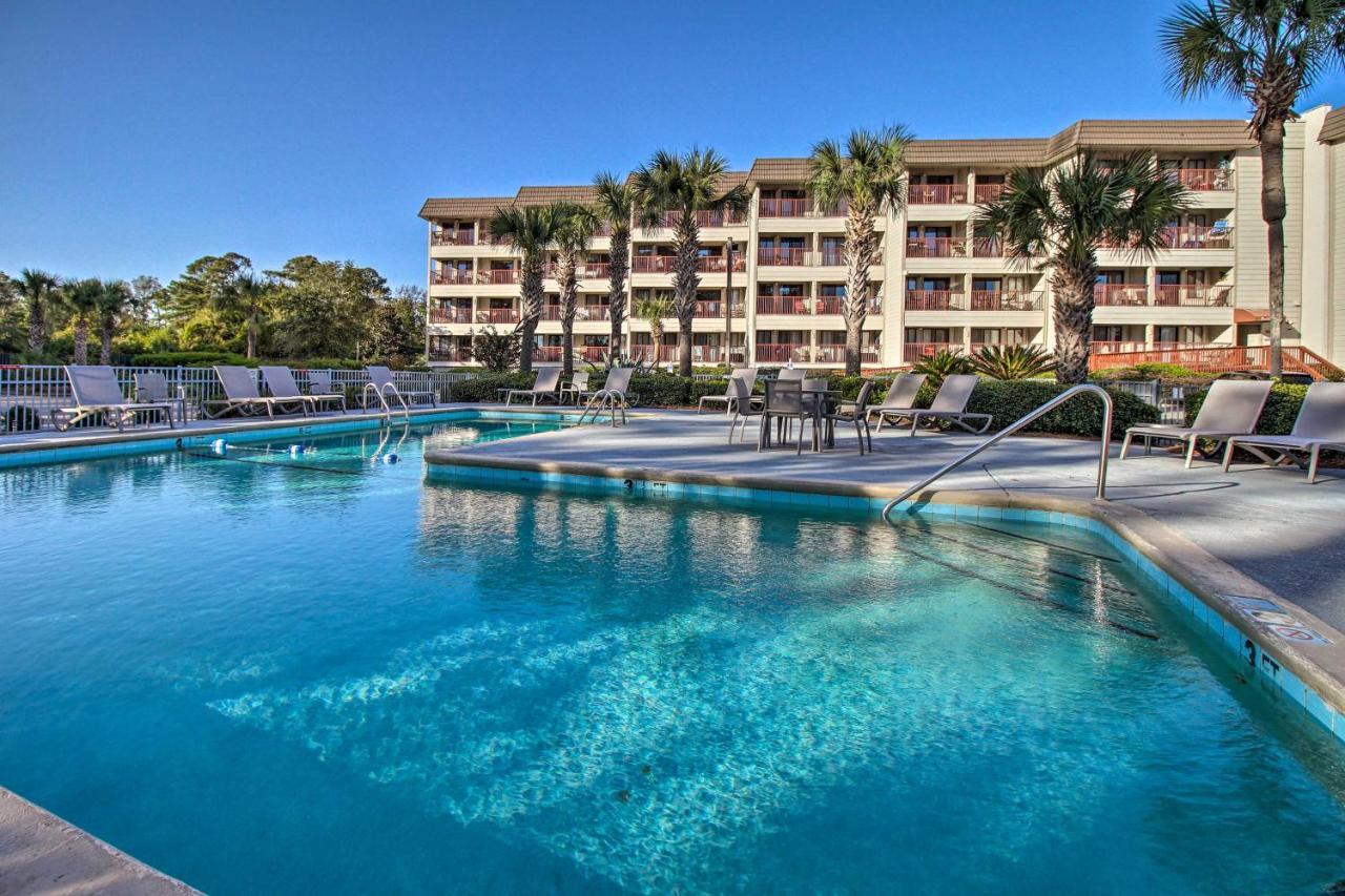 Hilton Head Resort Condo Pool Bar And Beach Access 힐튼 헤드 아일랜드 외부 사진